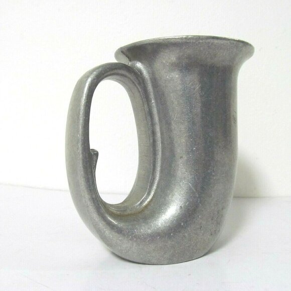 Pewtarex Horn Mug Tankard Vintage Metalware 1989 Olde Country Reproductions - Picture 8 of 11